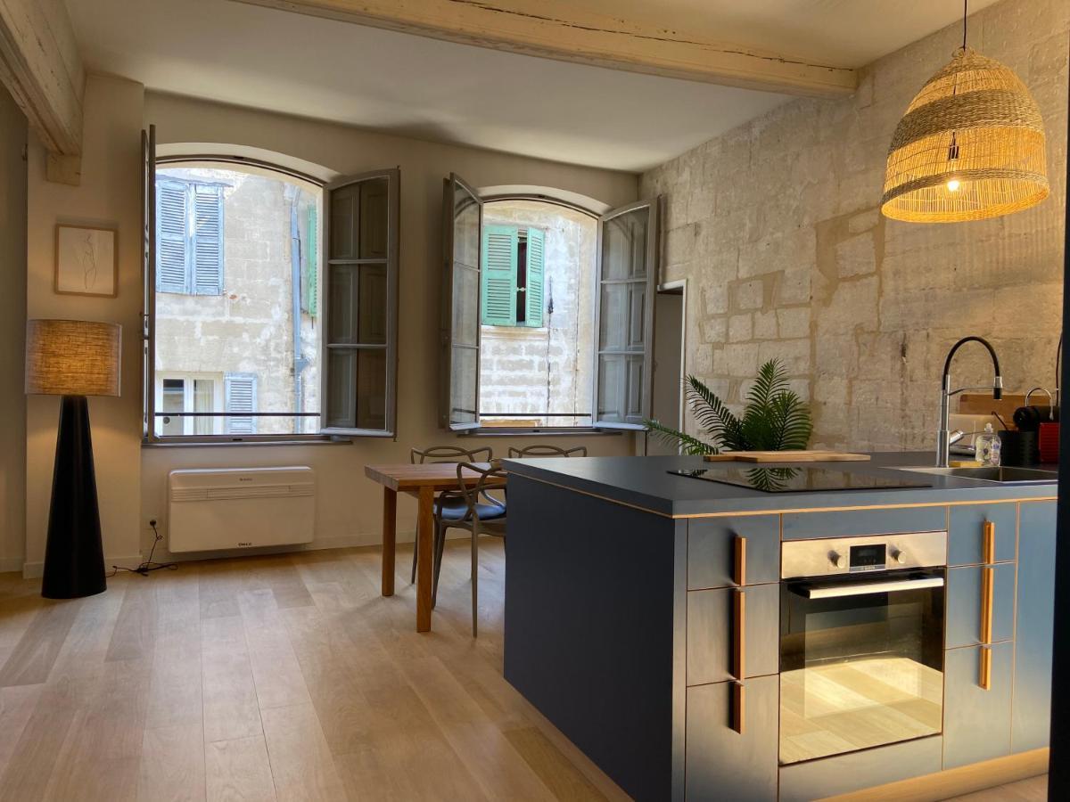 Appartement Climatise Plein Centre Historique 亞維農 外观 照片